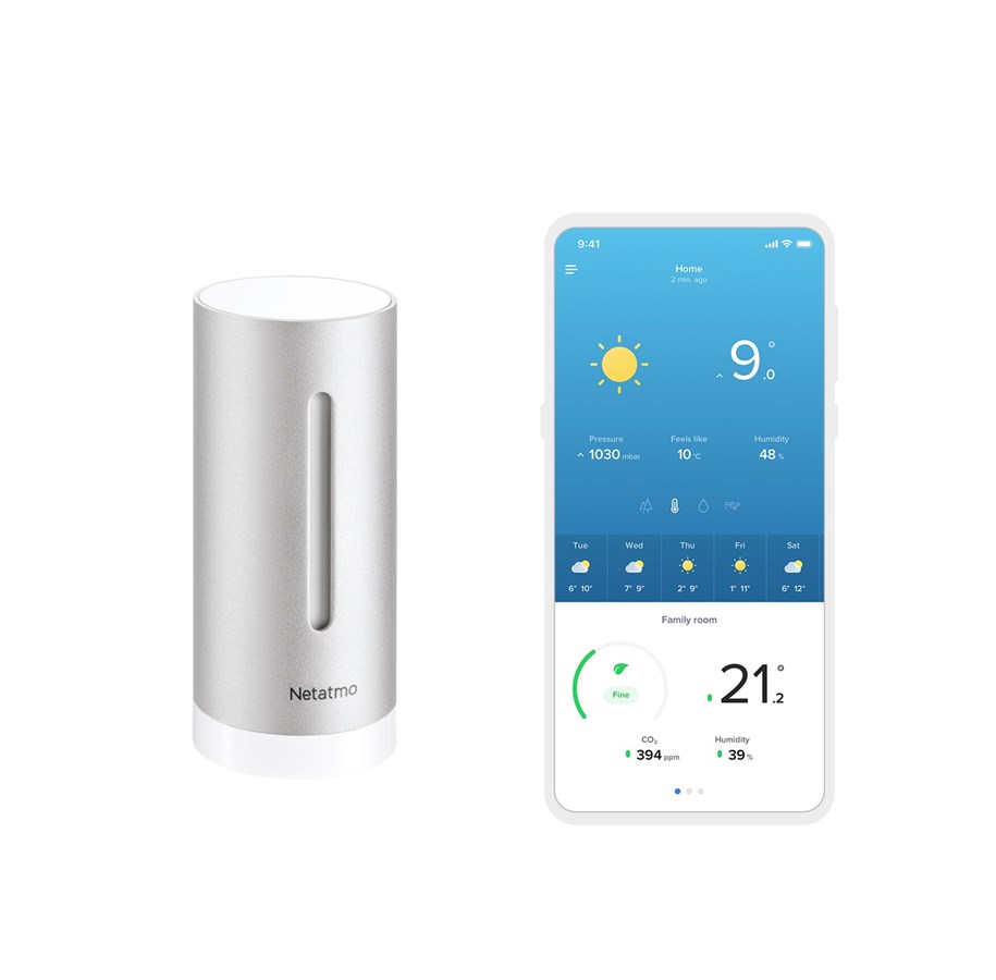 Smart-Home - Netatmo Zusätzliches Innenraum-Modul - NIM01-WW