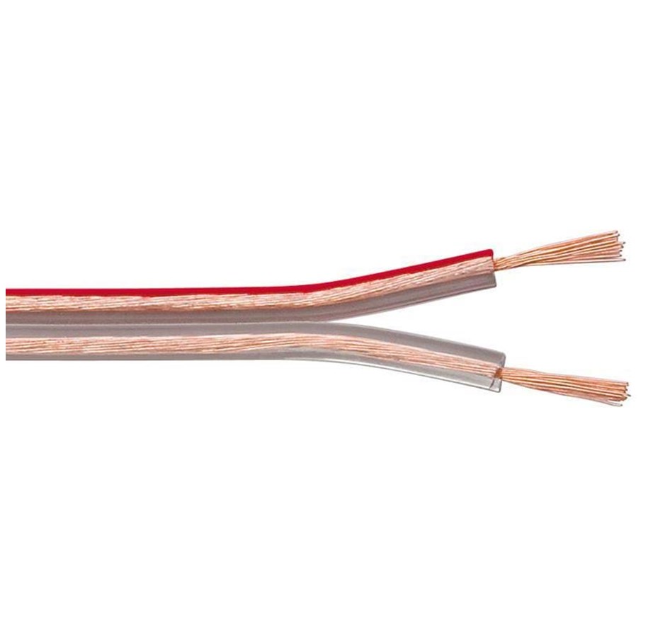 Audio Kabel - Pro Lautsprecher Kabel 0.75mm Clear - 10m - 4040849151224