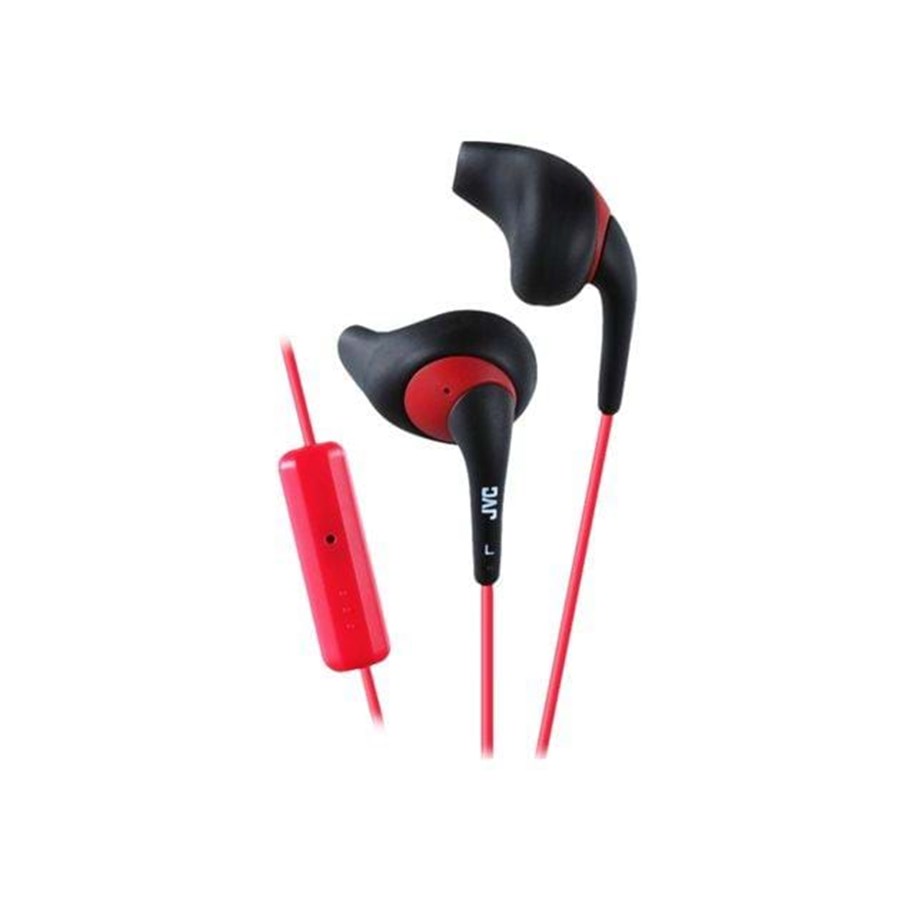 Kopfhörer/Headsets - JVC HA ENR15 - Black/Red - HA-ENR15-B-E