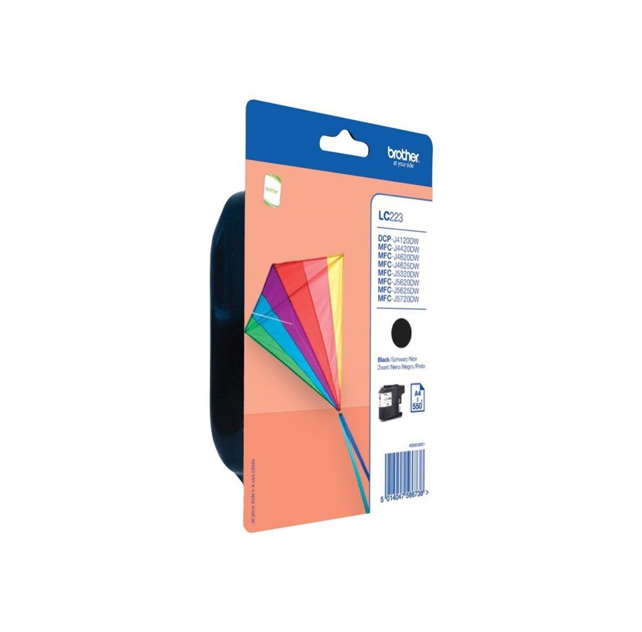 Druckerzubehör - Tinte & Toner - Brother LC223BKBP / LC 223B - LC223BKBP