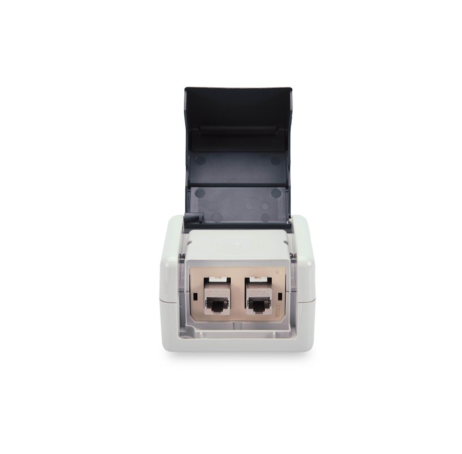 Netzwerkzubehör - DIGITUS IP44 Outdoor Surface Mount Box for Keystone Modules - DN-93844-OD