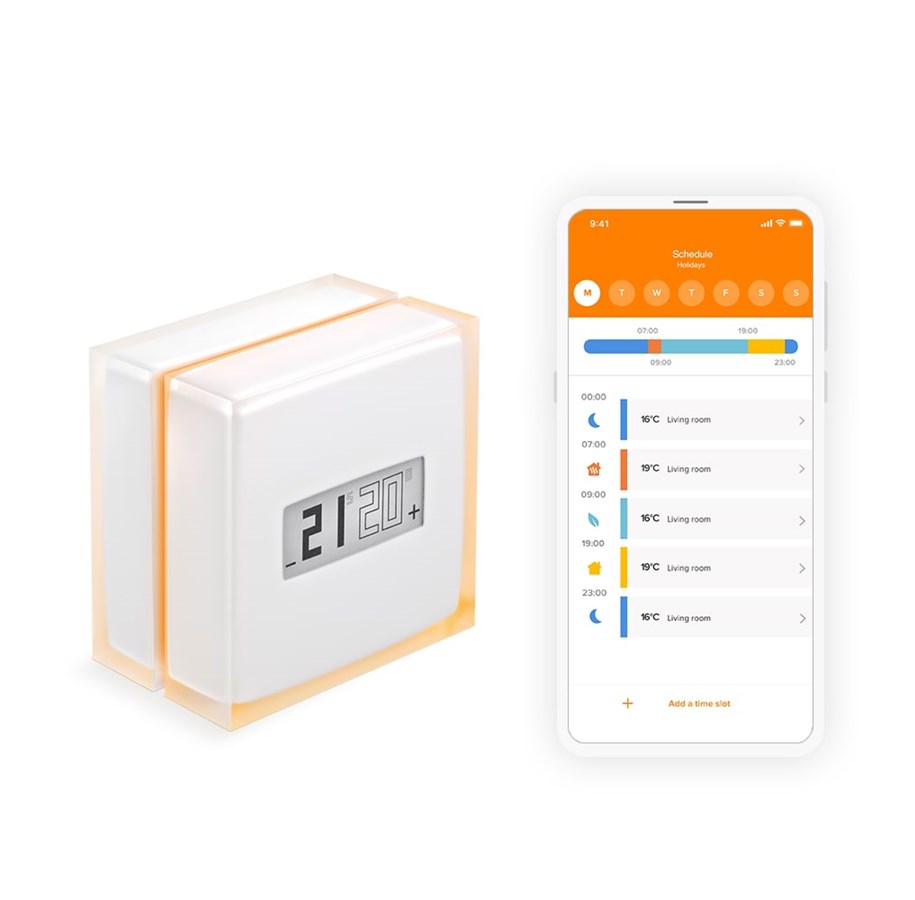 Smart-Home - Netatmo Smart Thermostat by Stark V2 - NTH01-EN-EU