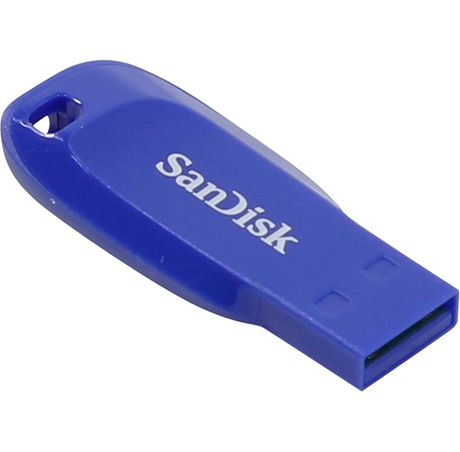 USB-Stick - SANDISK Cruzer Blade - Blau - 64GB - USB-Stick - SDCZ50C-064G-B35BE
