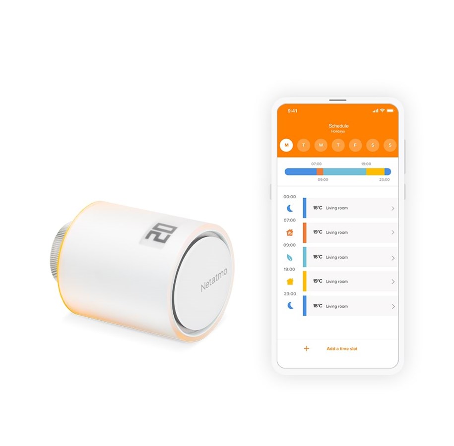 Smart-Home - Netatmo Additional Smart Radiator Thermostat - NAV-EN