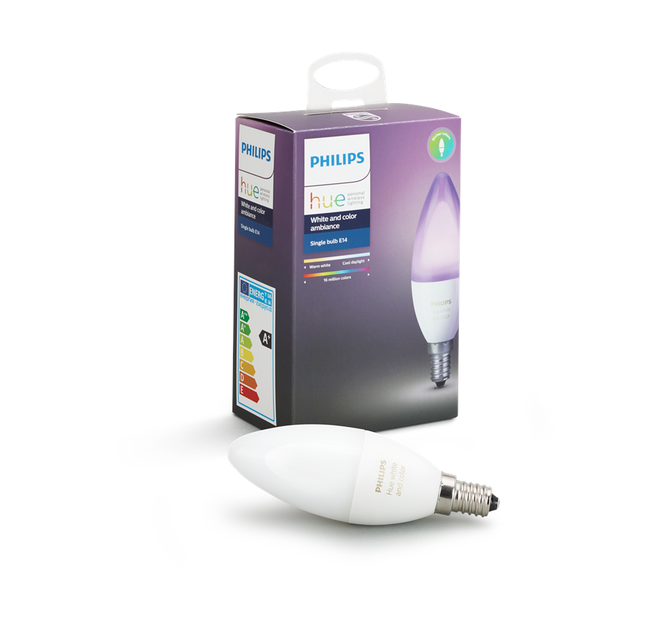 Smart-Home - Philips Hue Color E14-Lichtquelle - 929001301301