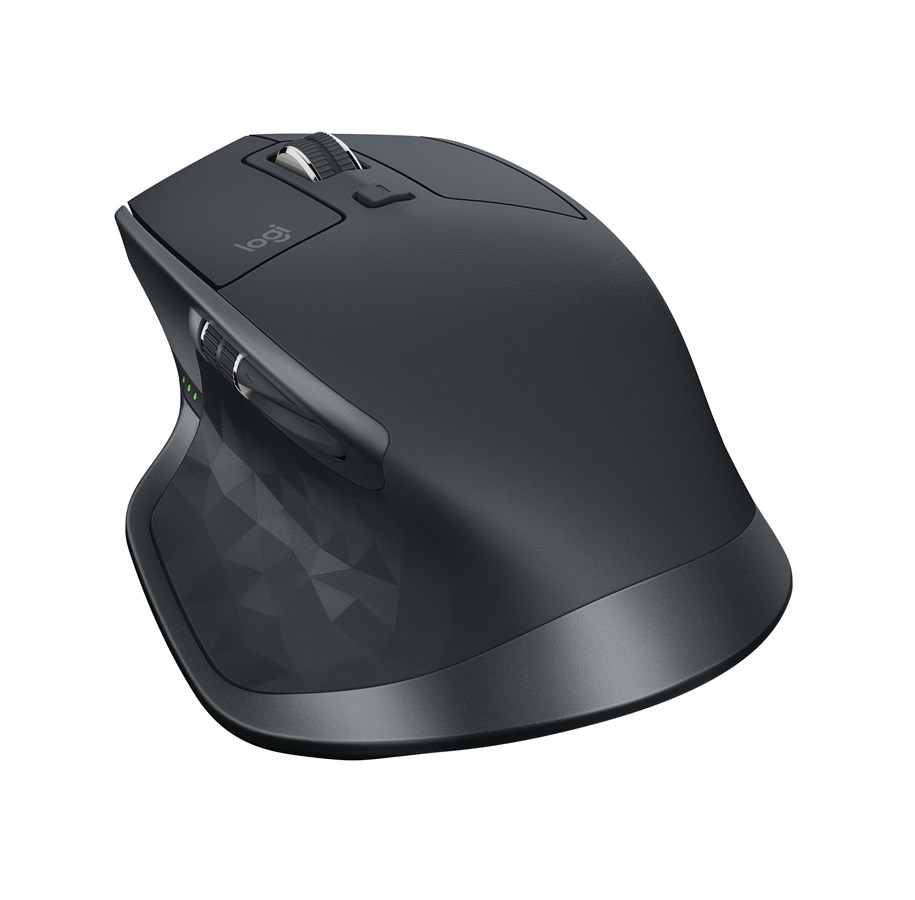 Maus - Logitech MX Master 2S Wireless Mouse - Graphite - Ergonomische Maus (Schwarz) - 910-005139