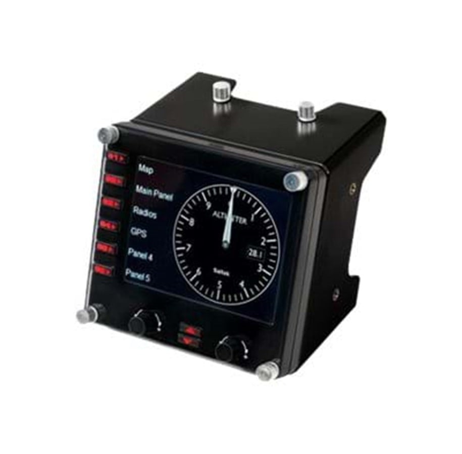 Gaming Zubehör - Logitech G Saitek Pro Flight Instrument Panel - Wired Flight Simulator Panel - PC - 945-000008