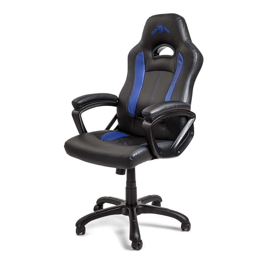 Gaming Stühle - DUTZO Autódromo - Black/Blue Gaming Stuhl - Schwarz / Blau - Plywood - Bis zu 120 kg - AUTÓDROMO-BBL