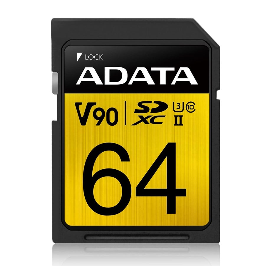 Speicherkarten - A-Data Premier ONE SD - 290MB/s - 64GB - ASDX64GUII3CL10-C