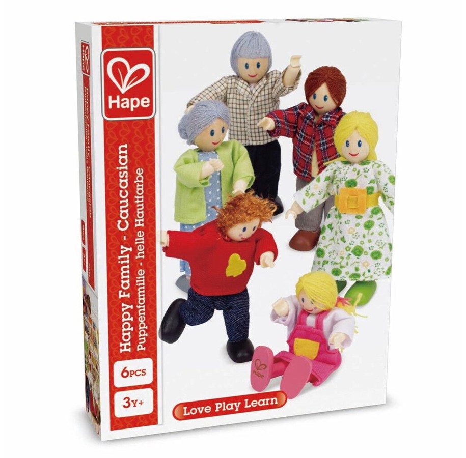 Holzspielzeug - Hape Doll House Family - 5684