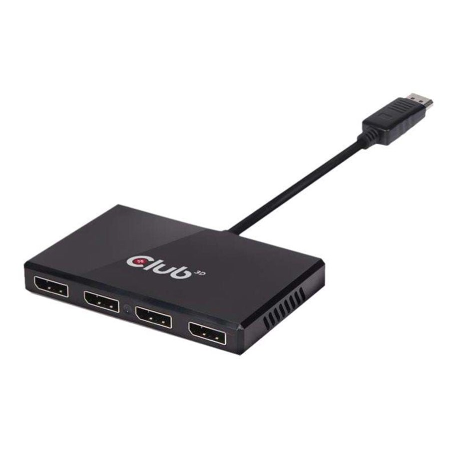 Video Audio Switcher - Club 3D SenseVision Multi Stream Transport (MST) Hub - CSV-6400
