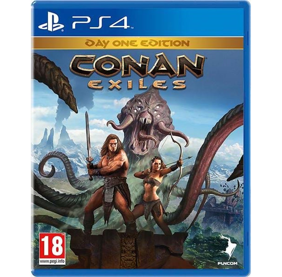 Spiele - Conan Exiles - Day One Edition - Sony PlayStation 4 - Action - PEGI 18 - 4020628772932