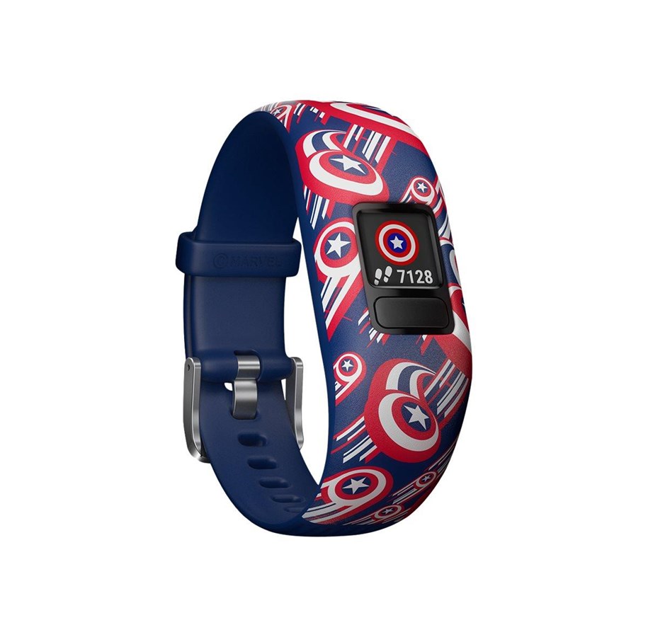 Smart Band - Garmin vívofit jr 2 Marvel Captain America aktivitetssporer med bånd - 010-01909-12