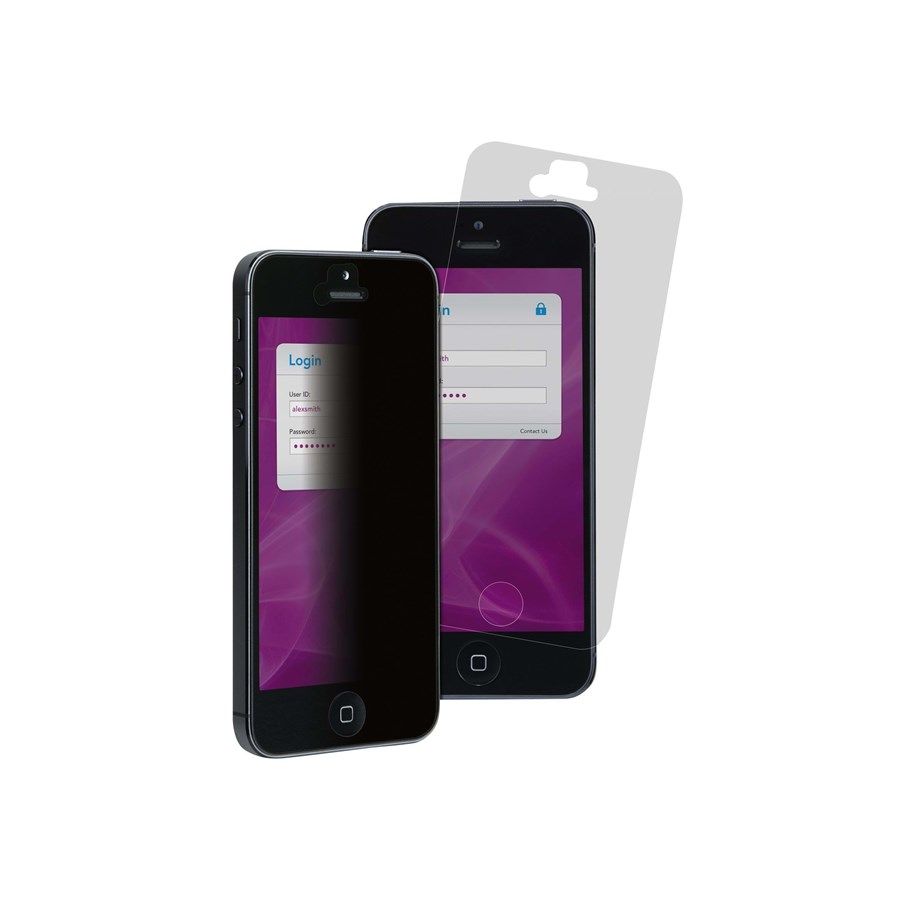 Handys - Anderes Zubehör - 3M data-/skærmbeskytter til Apple iPhone 5/5S/5C/SE – stående format - 7100035431