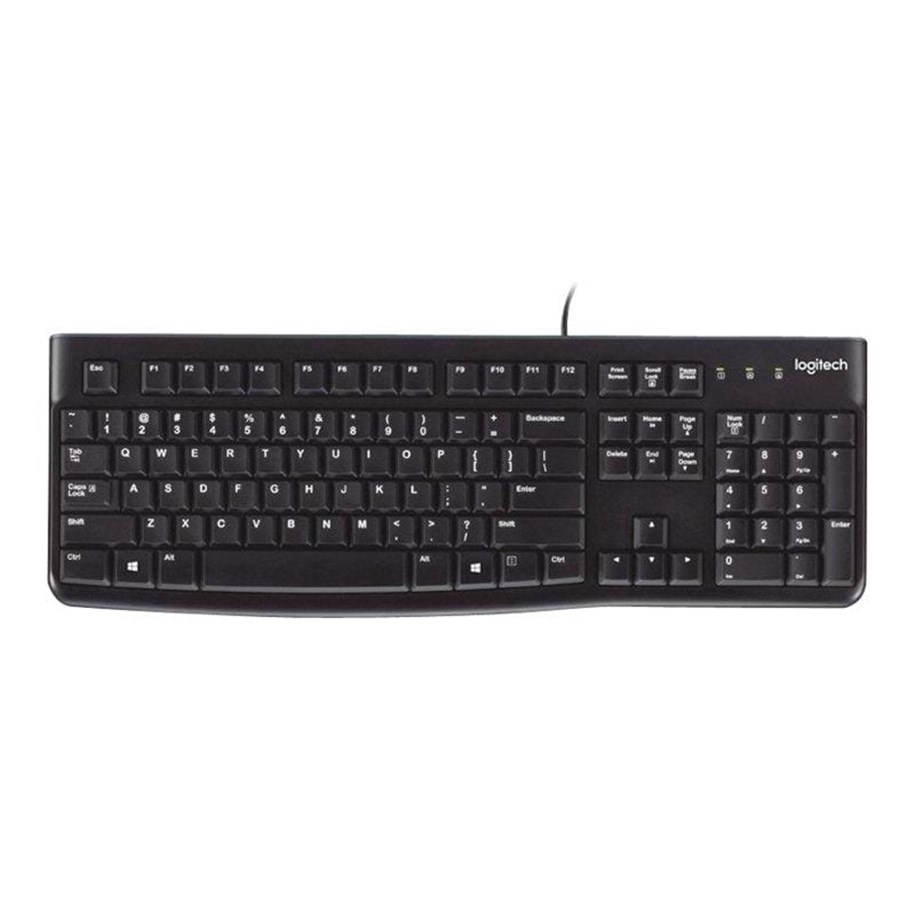 Tastaturen - Logitech K120 Corded Keyboard - FR - Tastaturen - Französisch - Schwarz - 920-002488