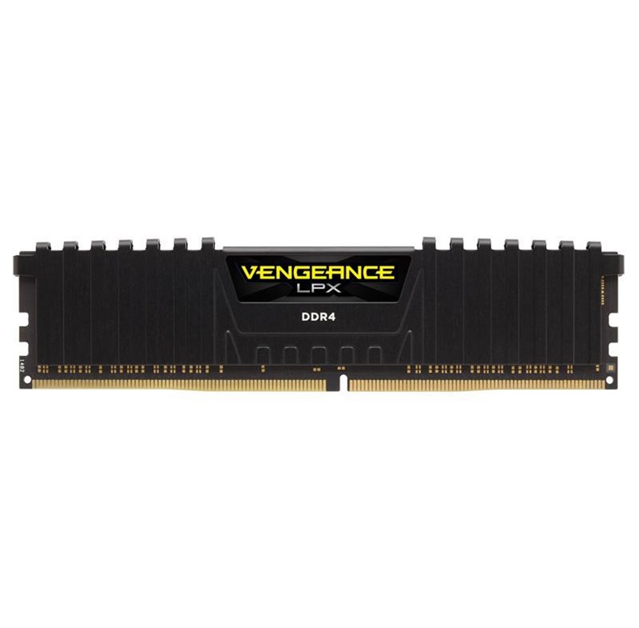 Arbeitsspeicher (RAM) - Corsair Vengeance LPX DDR4-3000 - 16GB - CL16 - Single Channel (1 pcs) - Intel XMP - Schwarz - CMK16GX4M1D3000C16