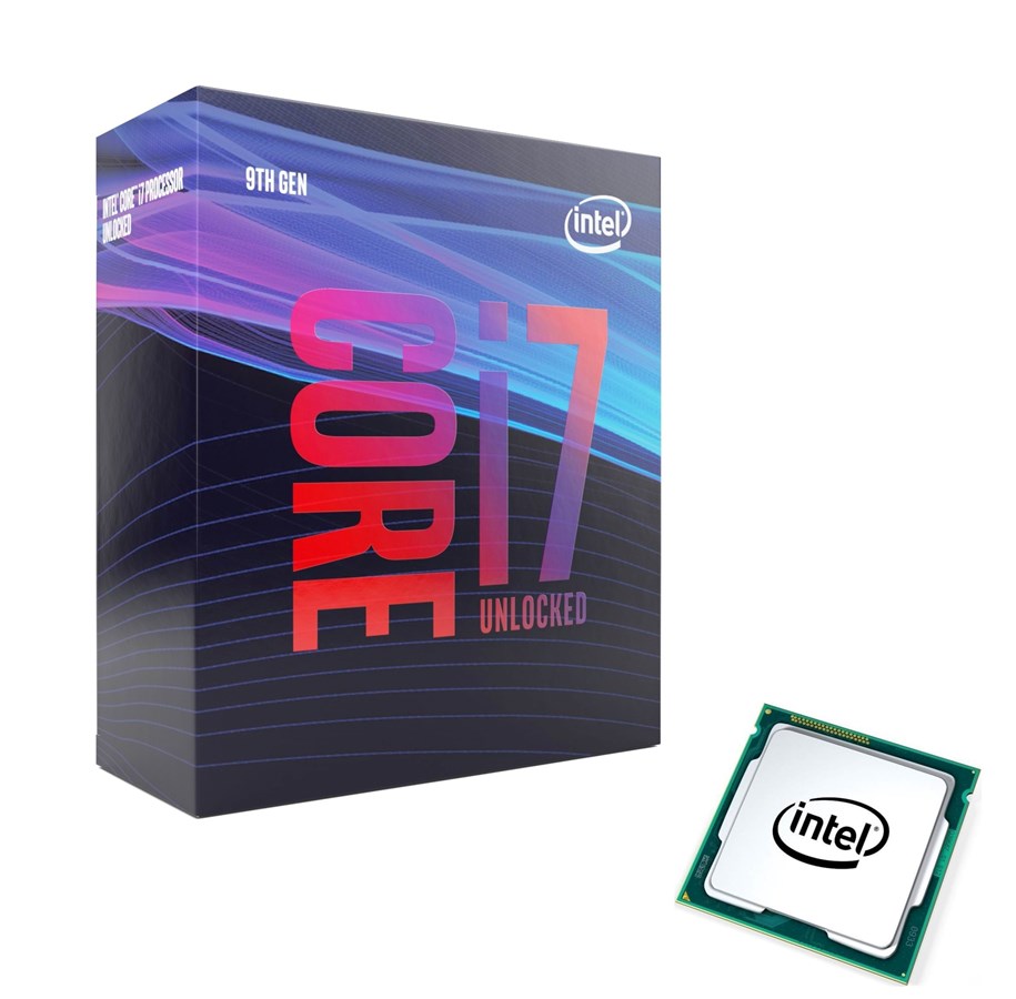 CPU - Intel Core i7-9700K Coffee Lake S CPU - 8 Kerne - 3.6 GHz - Intel LGA1151 - Intel Boxed (mit Kühler) - BX80684I79700K