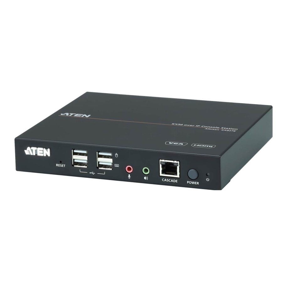 Repeater, boosters, bridges & Transceiver - ATEN VGA/HDMI KVM over IP Console Station - KA8278-AX-G