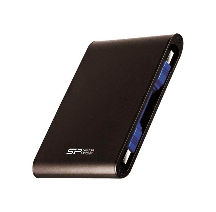 Festplatten - Extern - Silicon Power Armor A80 - Extern Festplatte - 2TB - Schwarz - SP020TBPHDA80S3K