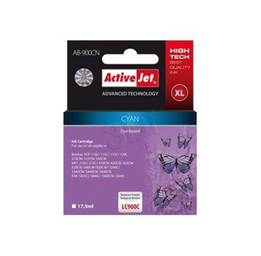 Druckerzubehör - Tinte & Toner - ActiveJet AB-900CN Supreme version - AB-900CN (AB-900C)