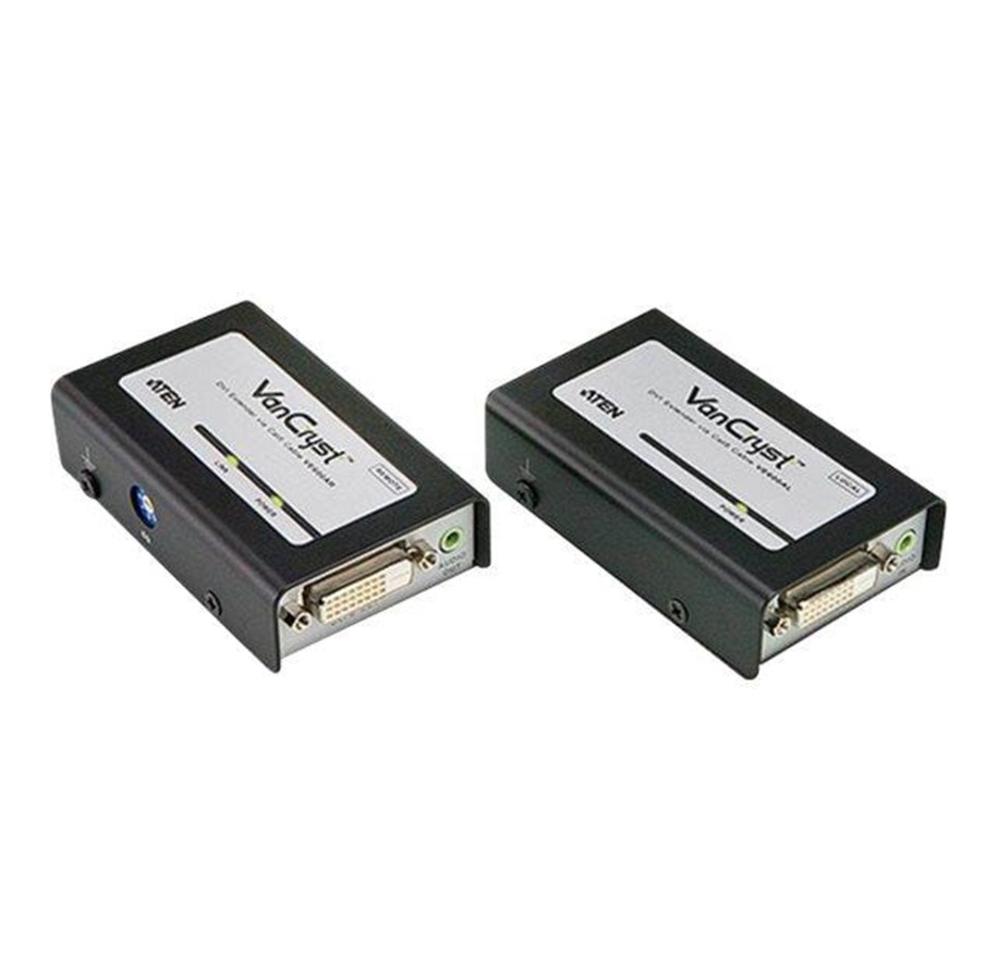 Repeater, boosters, bridges & Transceiver - ATEN VE600A DVI/Audio Extender (1920 x 1200@40m) - VE600A-AT-G