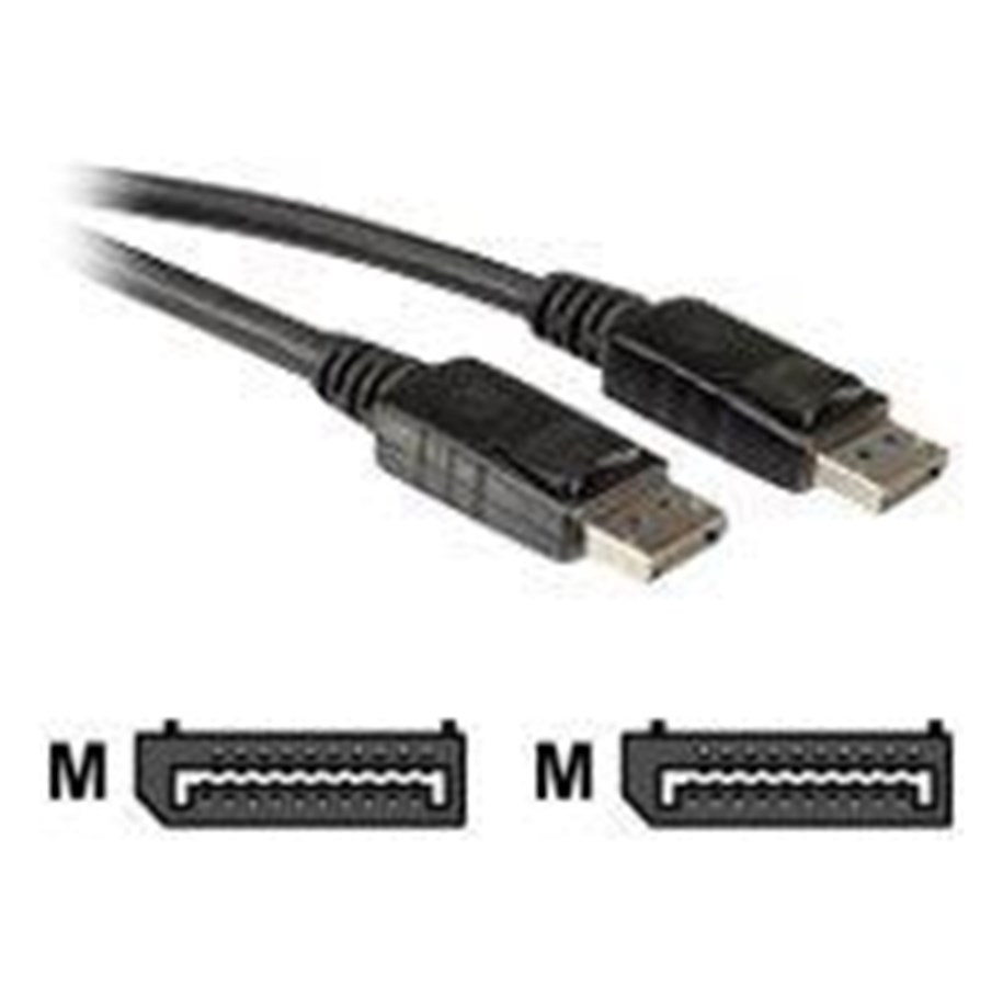 KVM Kabel - Roline DisplayPort Cable. DP-DP. M/M. 5m - 11.04.5605
