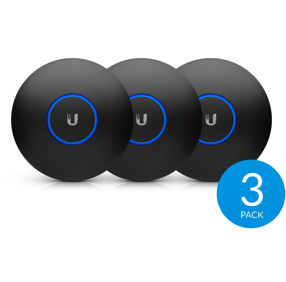 Netzwerkzubehör - Ubiquiti nHD-cover-Black-3 U6 Lite Cover Black (3-pack) - nHD-cover-Black-3