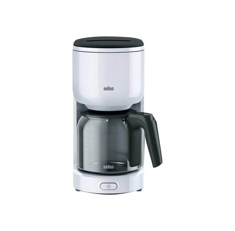Kaffeezubereitung - Braun PurEase KF 3120 WH - 0X13211018