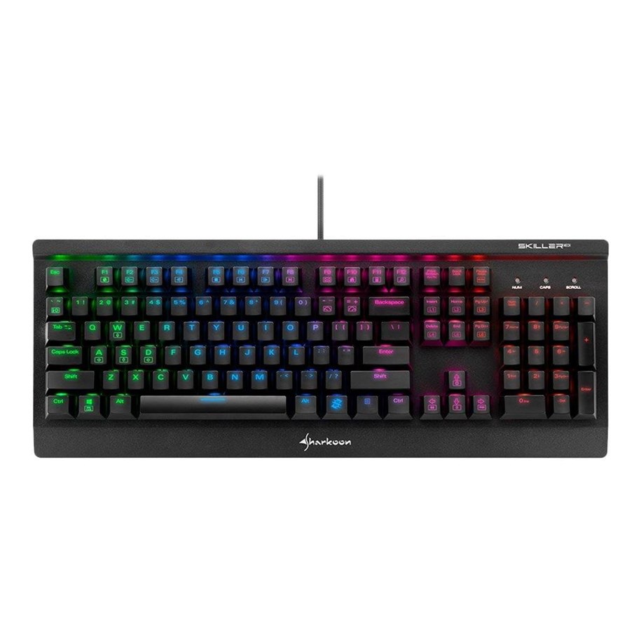 Tastaturen - Sharkoon Skiller MECH SGK3 - keyboard - US - Tastatur - Englisch (US) - Schwarz - 4044951019939