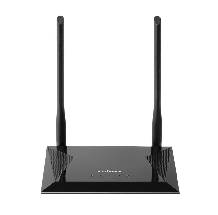 Wlan Router - Edimax BR-6428nS V5 4-in-1 N300 Wi-Fi Router Access Point Range Extender & WISP - Wireless router N Standard - 802.11n - BR-6428NS V5
