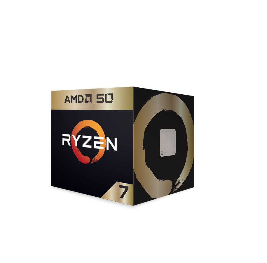 CPU - AMD Ryzen 7 2700X Gold Edition with Wraith Prism - Pinnacle Ridge CPU - 8 Kerne - 3.7 GHz - AMD AM4 - AMD Boxed (mit Kühler) - YD270XBGAFA50
