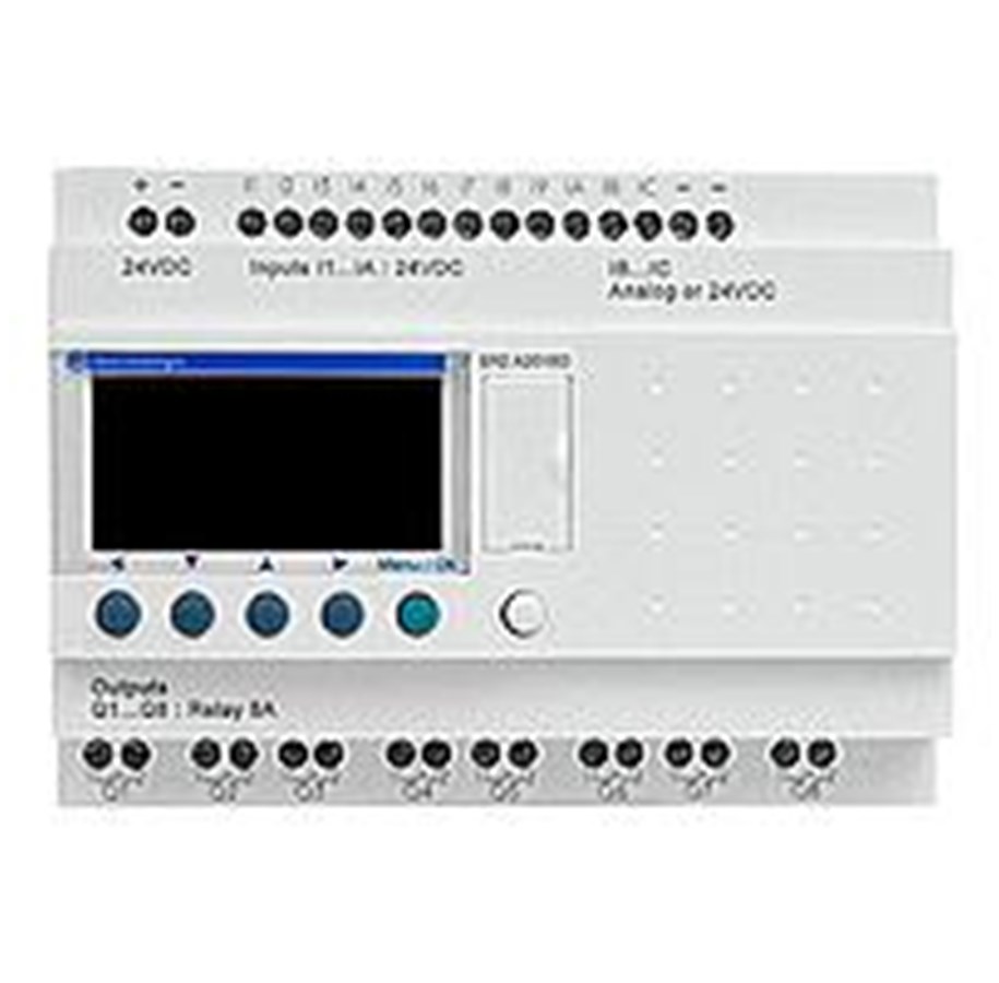 PLC, HMI, IOT und Industri PC - Schneider Electric Sr 20 i o 100 240 vac wc - SR2A201BD