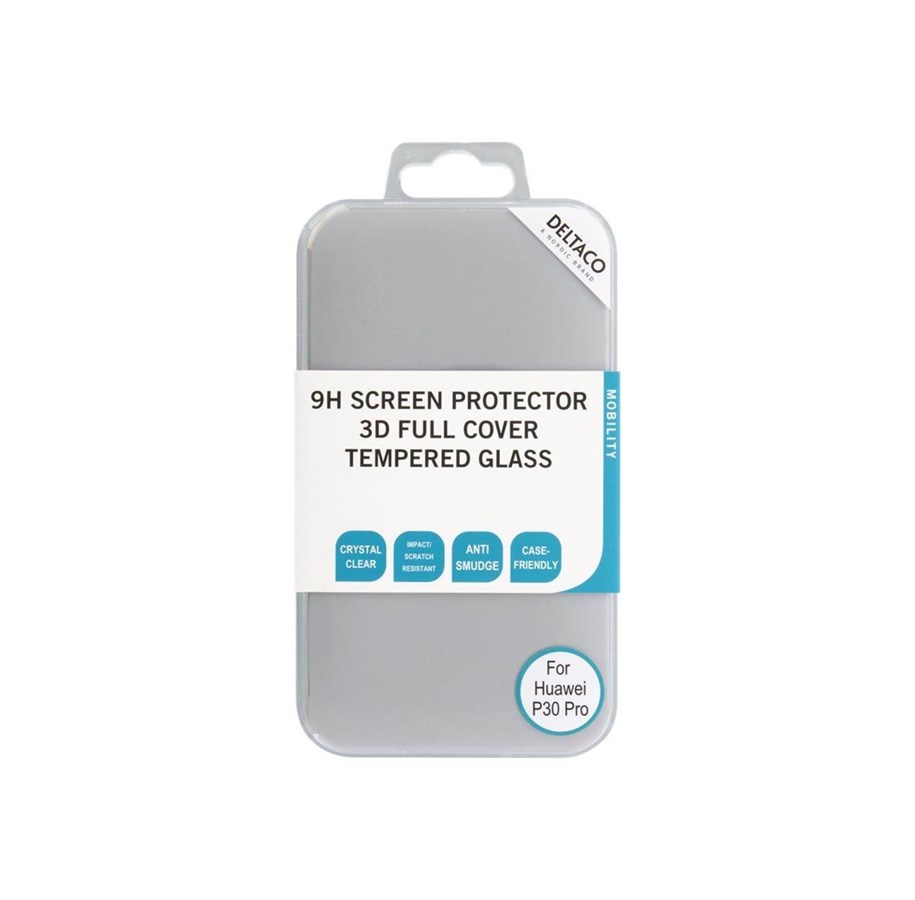 Handys - Schutzfolie - Deltaco screen protector for Huawei P30 Pro 3D cu - SCRN-1029