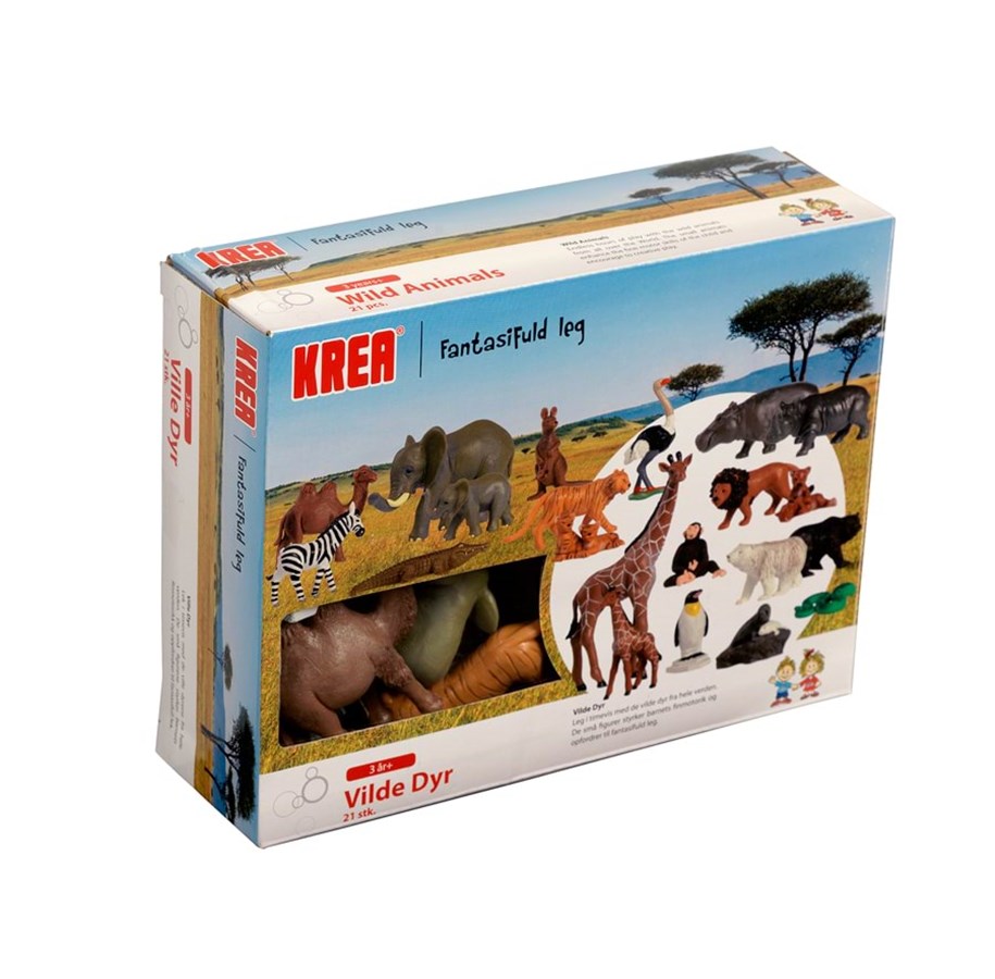 Figuren - Krea Wild Animals 21 pcs. - 2024