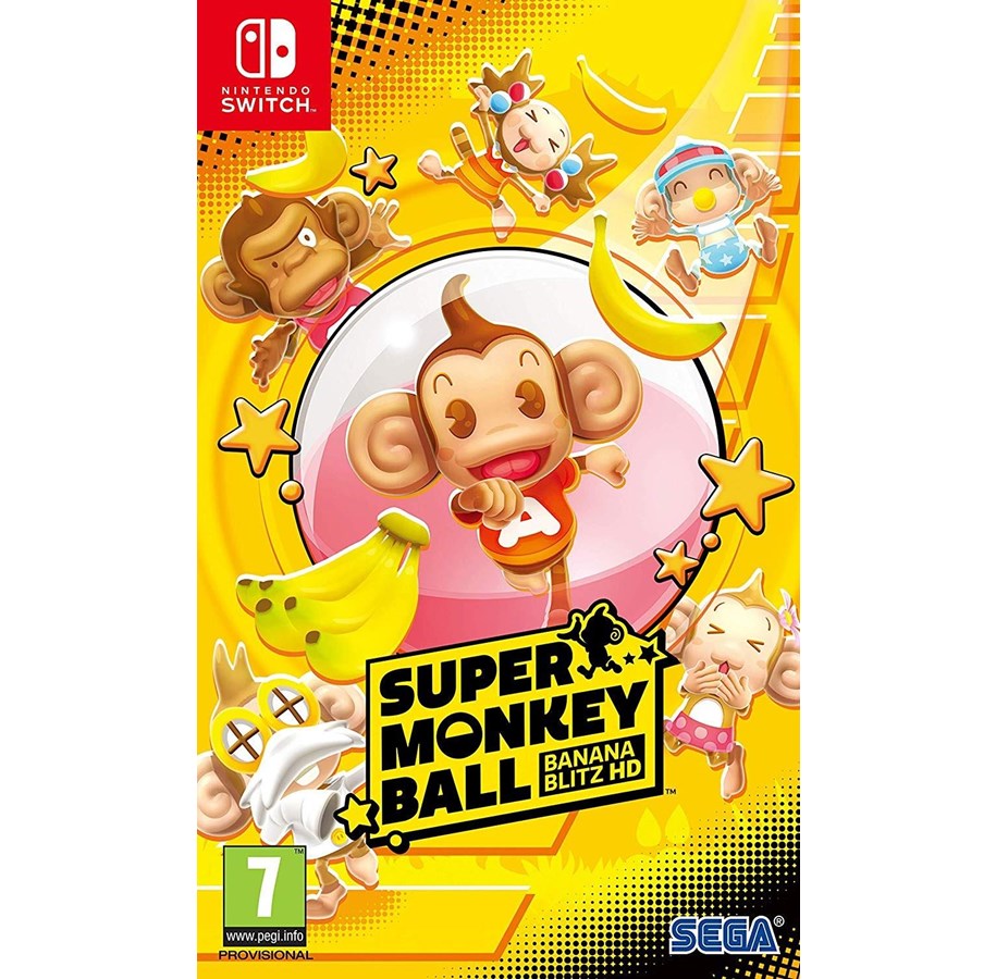 Spiele - Super Monkey Ball: Banana Blitz HD (Code in a Box) - Nintendo Switch - Party - PEGI 7 - 5055277035526