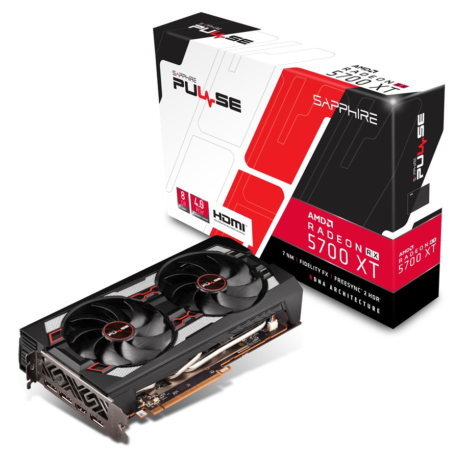 Grafikkarte - Sapphire Radeon RX 5700 XT Pulse OC - 8GB GDDR6 RAM - Grafikkarte - 11293-01-20G