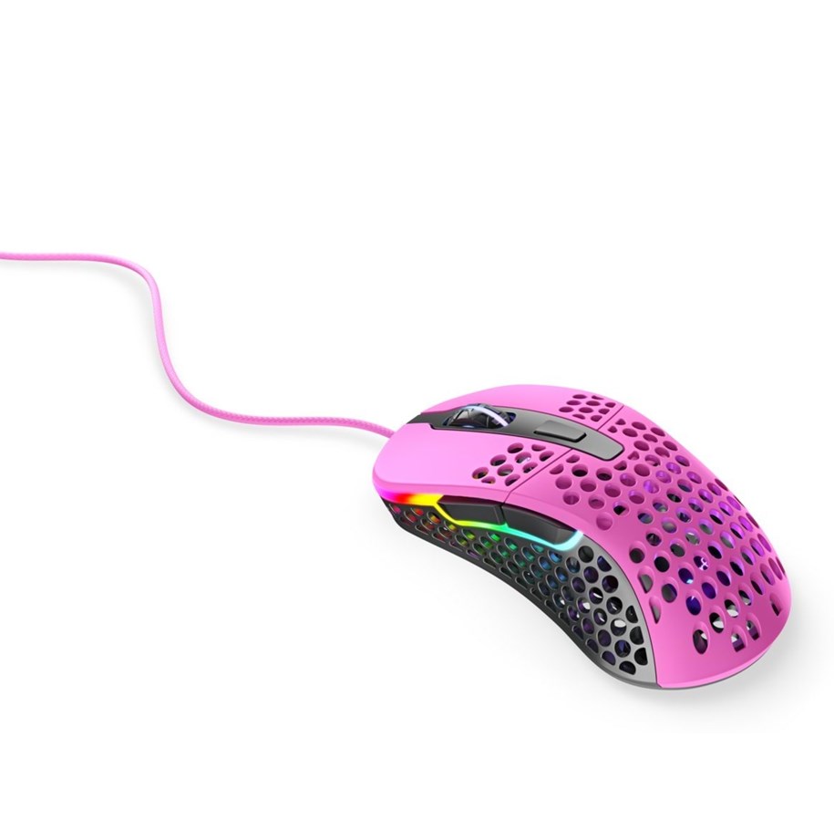 Maus - Xtrfy M4 RGB - Pink - Gaming Maus (Pink) - XG-M4-RGB-PINK