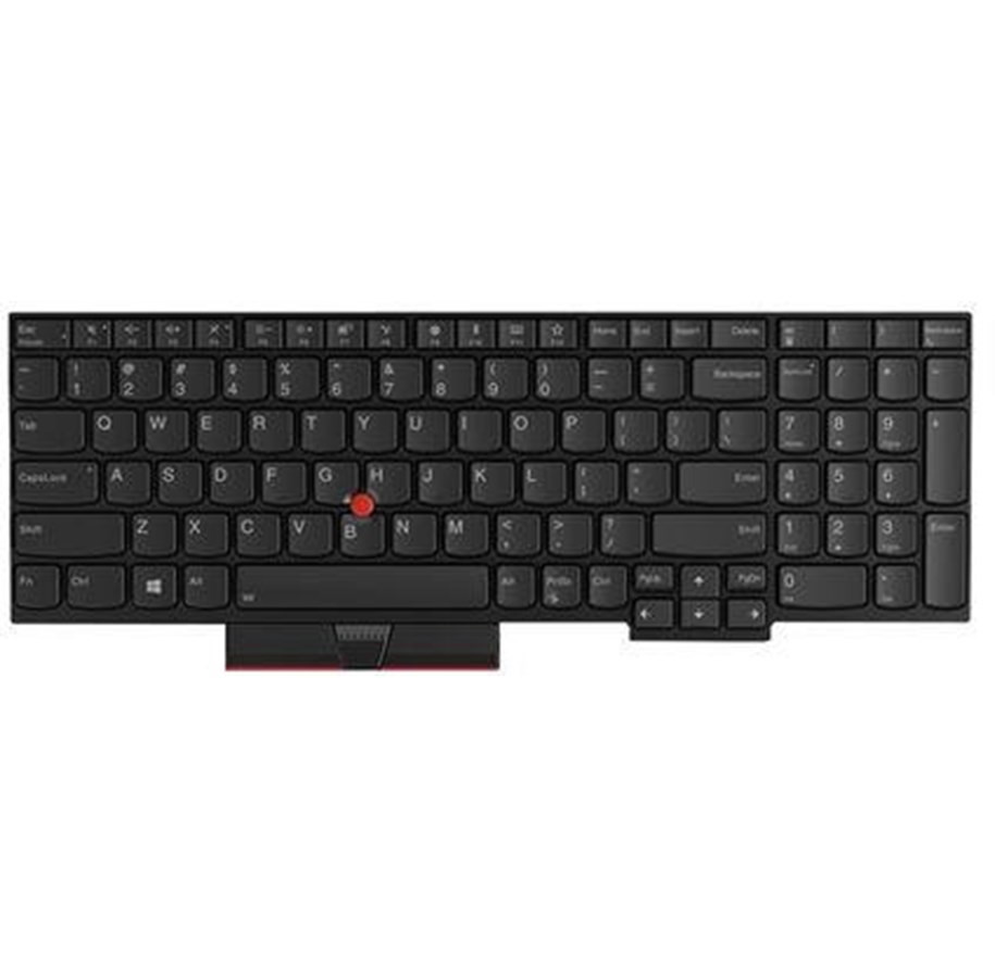 Tastaturen - Lenovo Chicony - Laptop Ersatztastatur - Deutsch - Schwarz - 01HX231