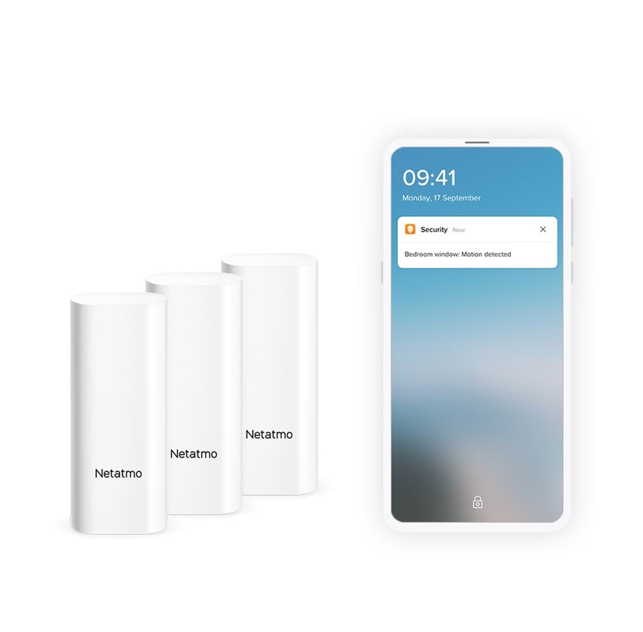 Smart-Home - Netatmo Smart Door and Windows Sensors 3-pack - DTG-EC
