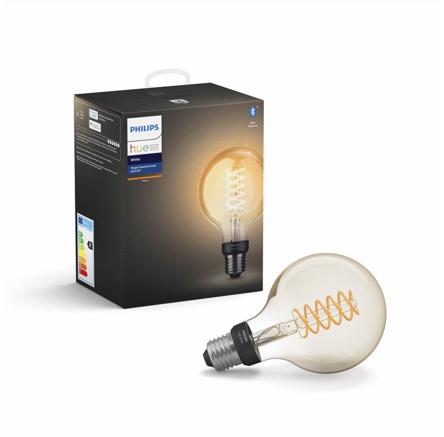 Smart-Home - Philips Hue White Filament G93 Bulb E27 - BT - 929002241401