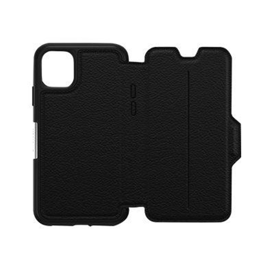 Handys - Cover & Cases - OtterBox Strada Apple iPhone 11 Shadow - black - 77-62830