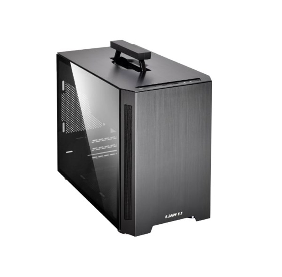 Gehäuse - Lian Li TU150 Tempered Glass - Black - Gehäuse - Minitower - Schwarz - TU150WX