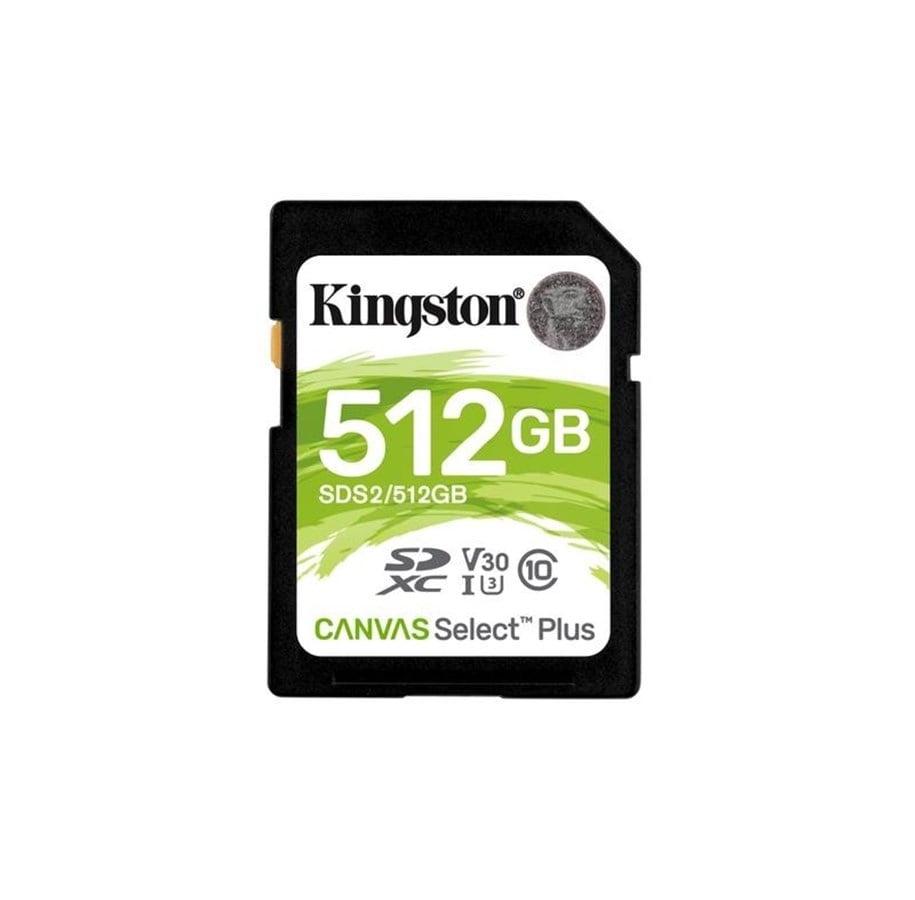 Speicherkarten - Kingston Canvas Select Plus SD - 100MB/s - 512GB - SDS2/512GB