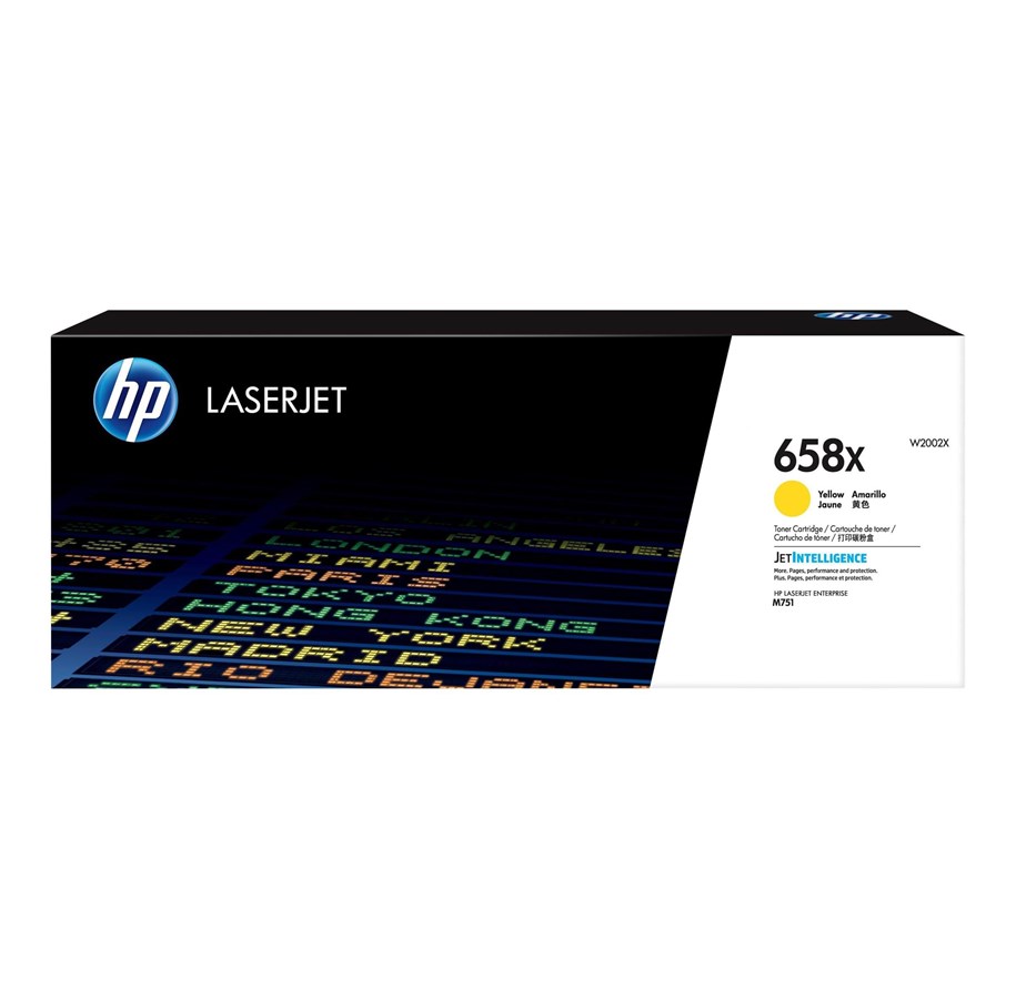 Druckerzubehör - Tinte & Toner - HP 658X / W2002X Yellow Toner - W2002X