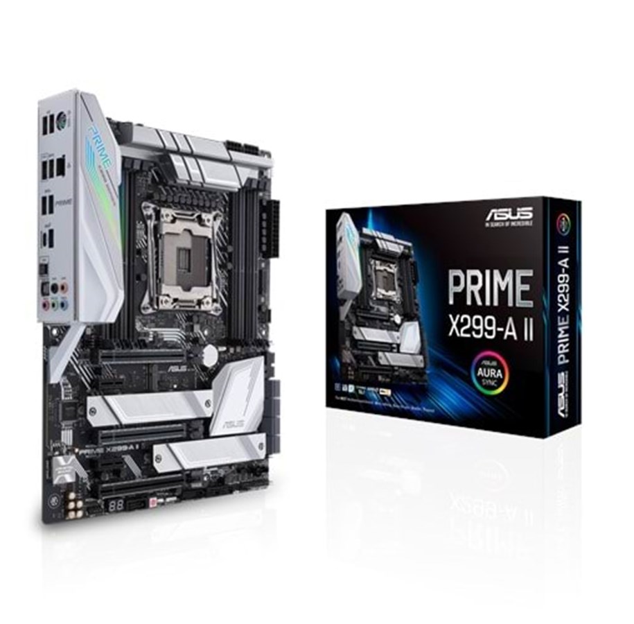 Mainboard - ASUS PRIME X299-A II Mainboard - Intel X299 - Intel LGA2066 - DDR4 RAM - ATX - 90MB11F0-M0EAY0