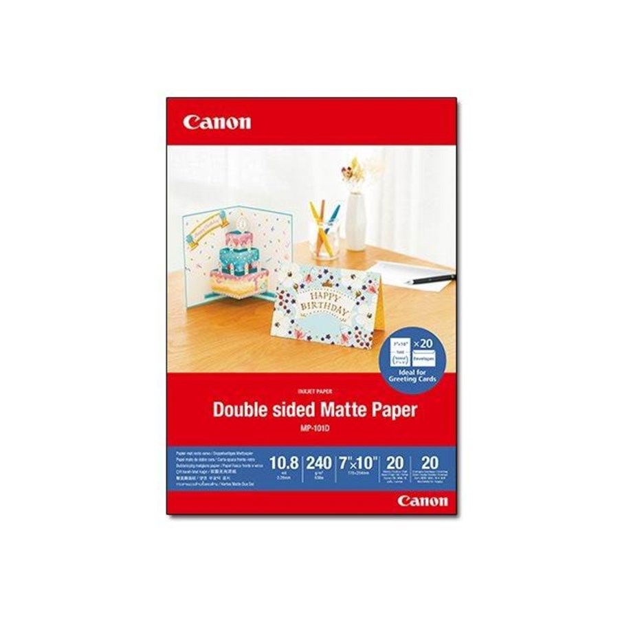Papier, Fotopapier und Etiketten - Canon Paper MP-101D / 4076C006 Matte Pho - 4076C006