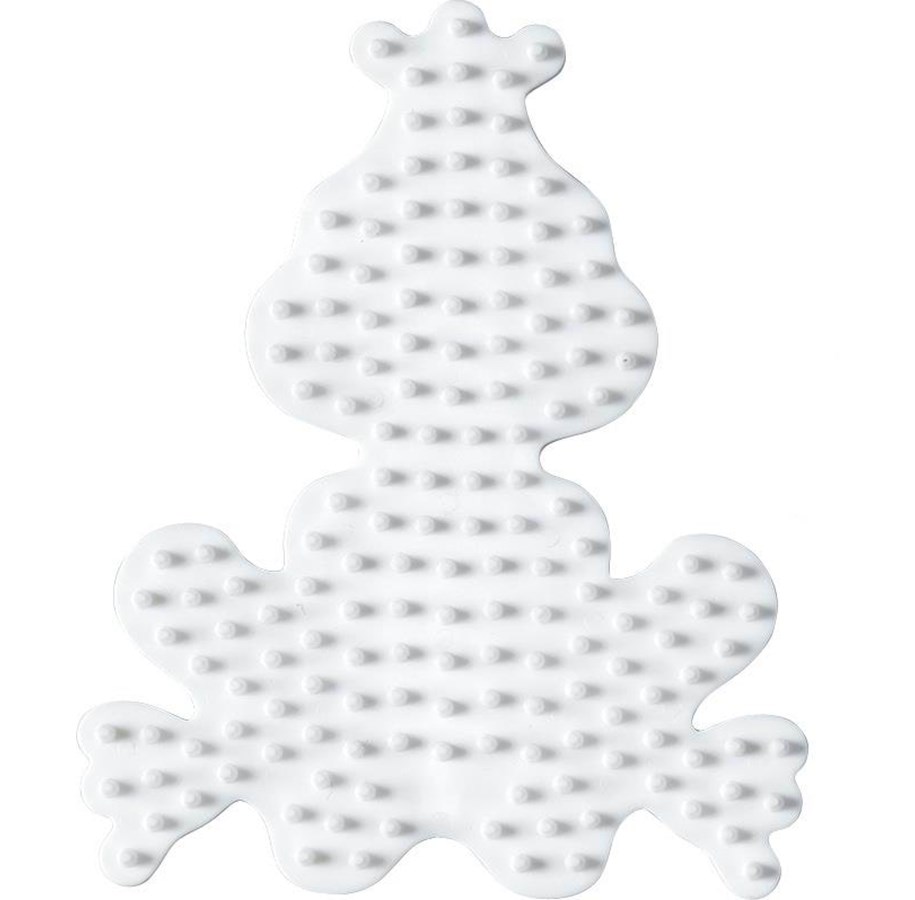 Kreativ-Spiele - Hama Ironing Beads Pegboard-Frog - 324