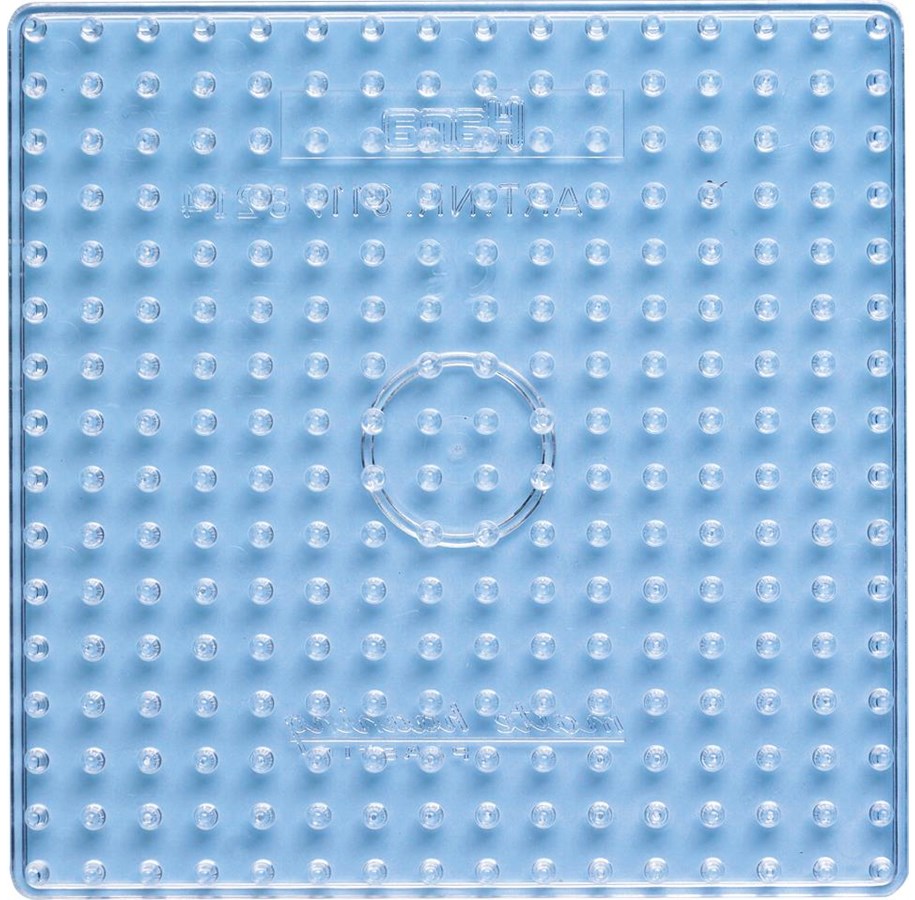 Kreativ-Spiele - Hama Ironing Beads Pegboard-Maxi Square - 8214