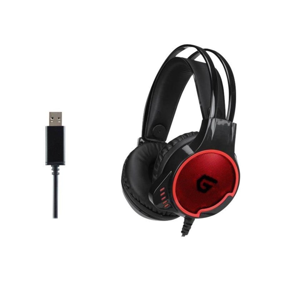 Kopfhörer/Headsets - CONCEPTRONIC ATHAN01B Gaming Headset 7.1 USB - ATHAN01B