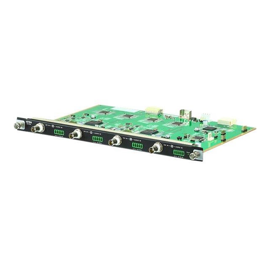 Netzwerkadapter (Netzkarte, Druckserver, u.s.w.) - ATEN VM7404 4-Port 3G-SDI Input Board - VM7404-AT